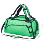 Foral-T Navy Green - Gym Bag/ Convertible